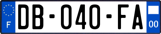 DB-040-FA