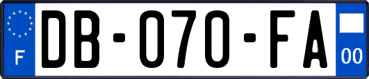 DB-070-FA