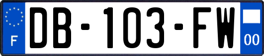 DB-103-FW
