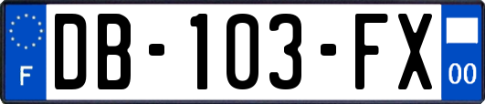 DB-103-FX