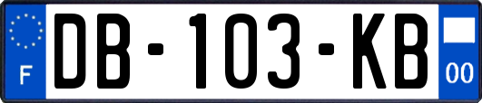 DB-103-KB