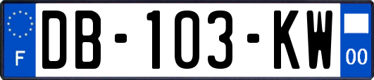 DB-103-KW