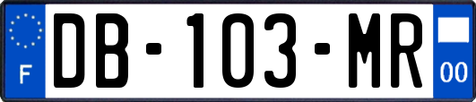 DB-103-MR