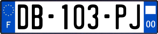 DB-103-PJ