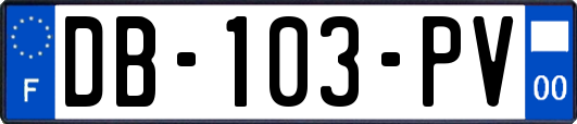 DB-103-PV