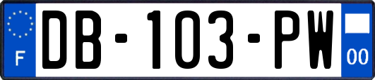 DB-103-PW