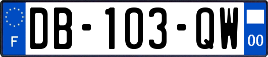 DB-103-QW