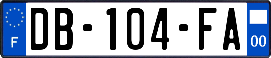 DB-104-FA