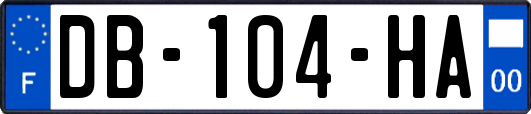 DB-104-HA