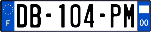 DB-104-PM