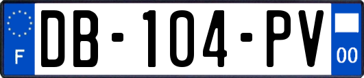 DB-104-PV