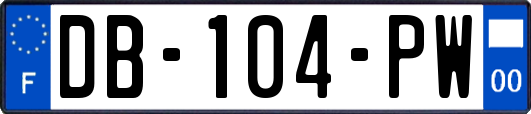 DB-104-PW