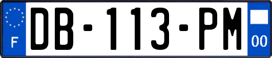 DB-113-PM