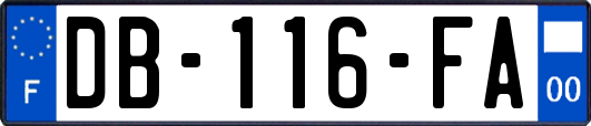 DB-116-FA