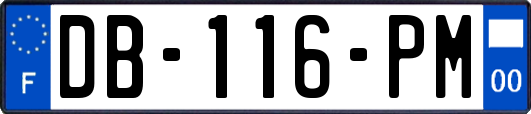 DB-116-PM