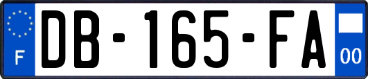 DB-165-FA