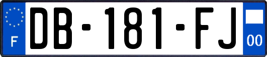 DB-181-FJ