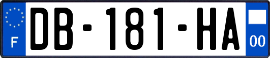 DB-181-HA