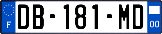 DB-181-MD