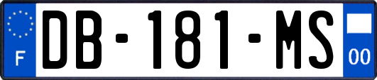 DB-181-MS