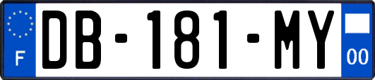 DB-181-MY