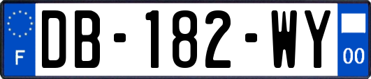 DB-182-WY
