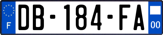 DB-184-FA