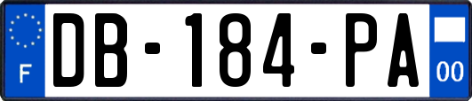 DB-184-PA