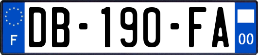 DB-190-FA