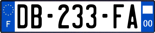 DB-233-FA