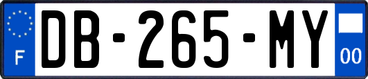 DB-265-MY