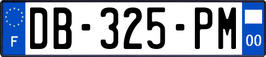 DB-325-PM