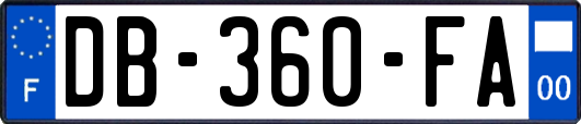 DB-360-FA