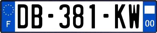 DB-381-KW