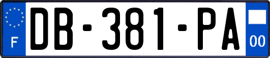 DB-381-PA