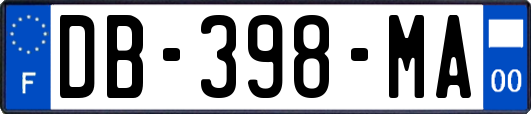 DB-398-MA