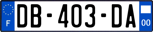 DB-403-DA