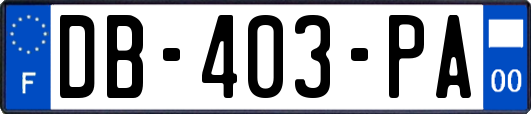DB-403-PA