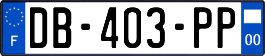DB-403-PP