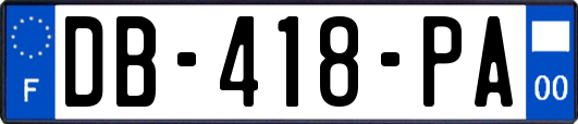 DB-418-PA