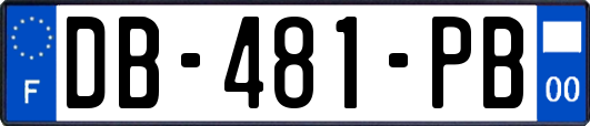 DB-481-PB