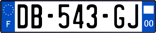 DB-543-GJ