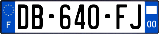 DB-640-FJ