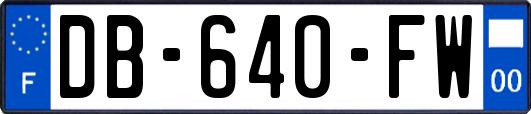 DB-640-FW