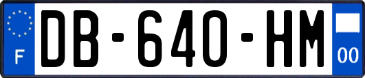DB-640-HM