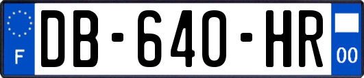 DB-640-HR