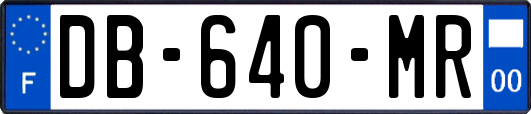 DB-640-MR