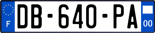 DB-640-PA
