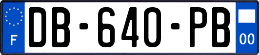 DB-640-PB
