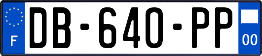 DB-640-PP